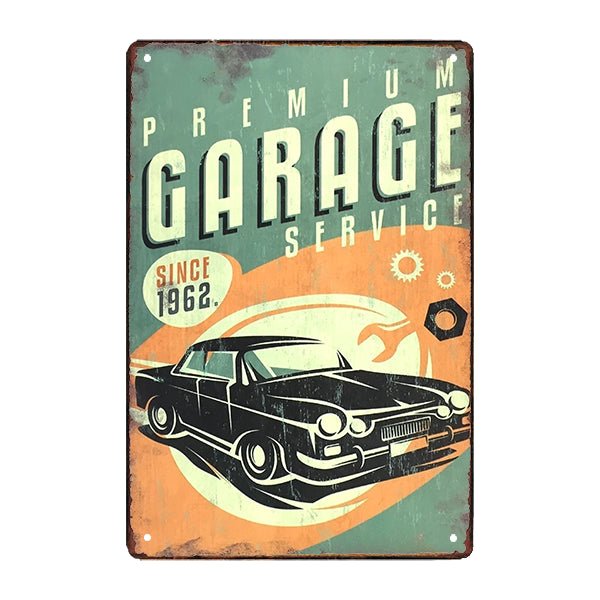 plaque-metal-garage plaque métal garage