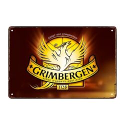 plaque métal grimbergen