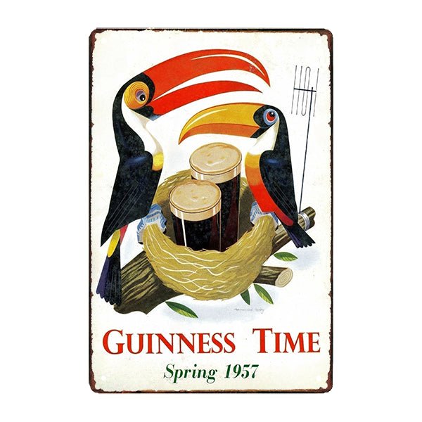 plaque-metal-guinness plaque métal guinness