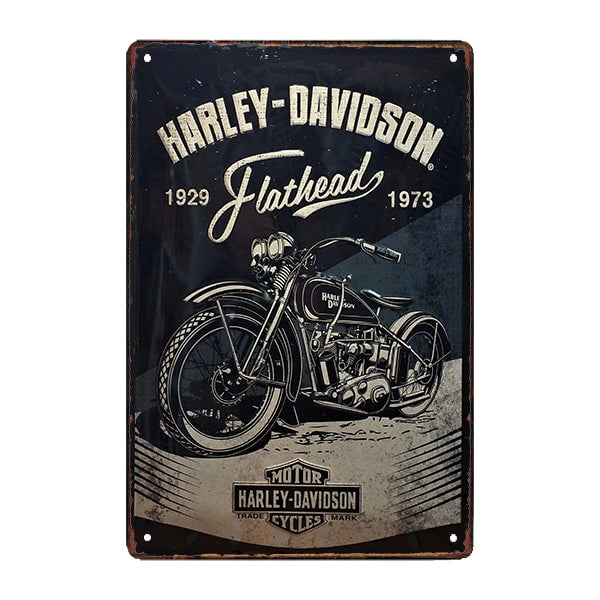 plaque-metal-harley plaque métal harley