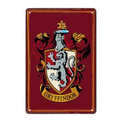 plaque métal harry potter