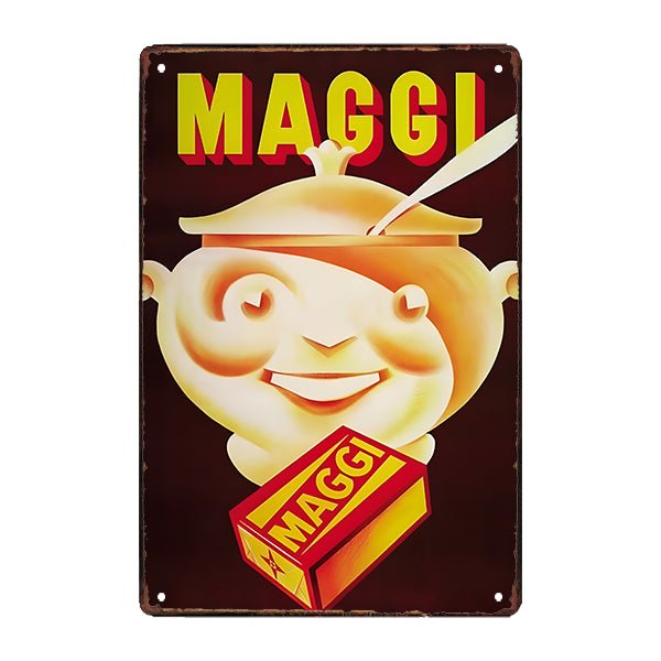 plaque-publicitaire-ancienne-maggi plaque publicitaire ancienne maggi