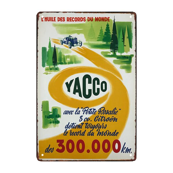 plaque-publicitaire-ancienne-yacco plaque publicitaire ancienne yacco