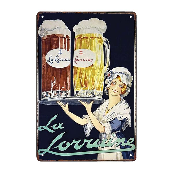 plaque-publicitaire-biere-ancienne plaque publicitaire bière ancienne