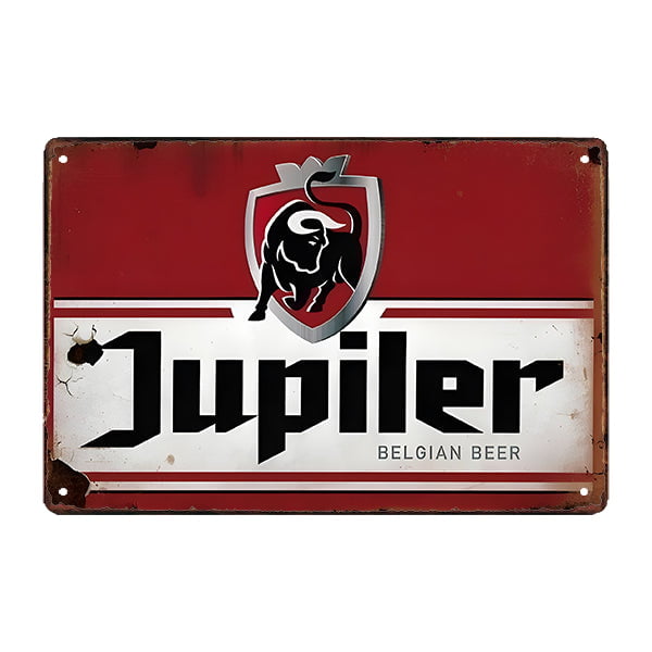 plaque-publicitaire-biere-jupiler plaque publicitaire bière jupiler