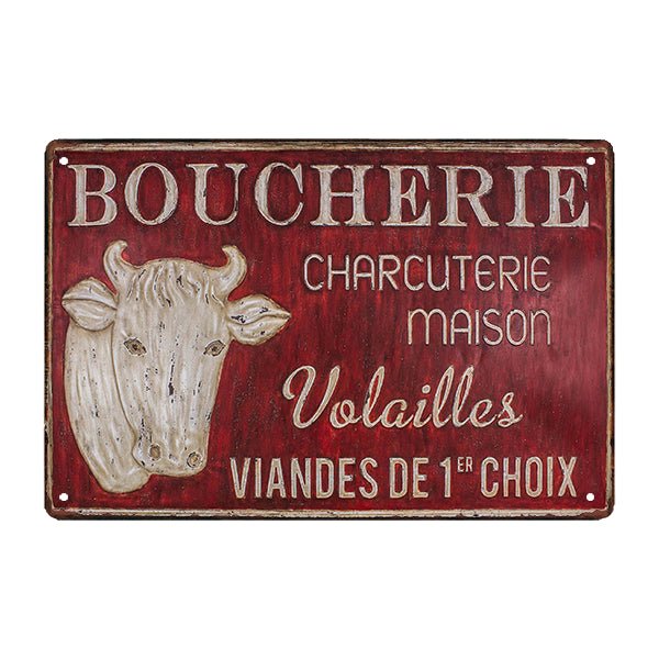 plaque-publicitaire-boucherie plaque publicitaire boucherie