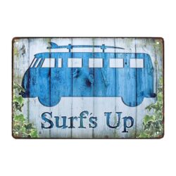 plaque publicitaire combi surf