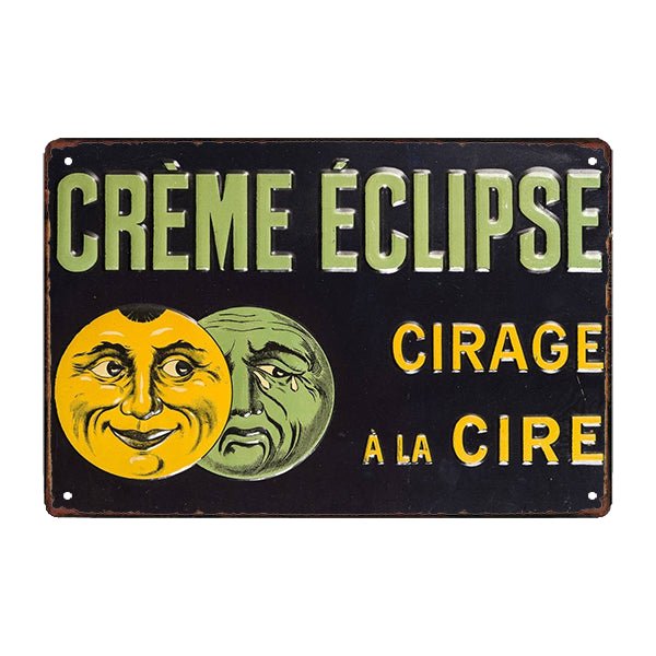 plaque-publicitaire-creme-eclipse plaque publicitaire crème éclipse