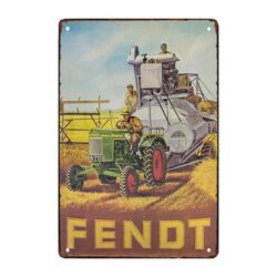 plaque publicitaire fendt