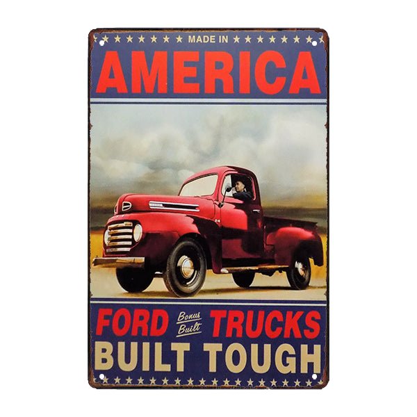 plaque-publicitaire-ford-truck plaque publicitaire ford truck