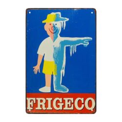 plaque publicitaire frigeco