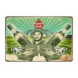plaque publicitaire havana club