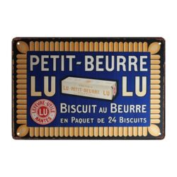 plaque publicitaire lu