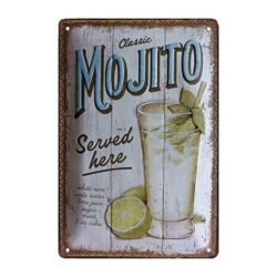 plaque publicitaire mojito