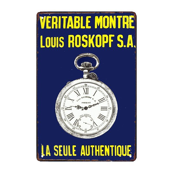 plaque-publicitaire-montre plaque publicitaire montre