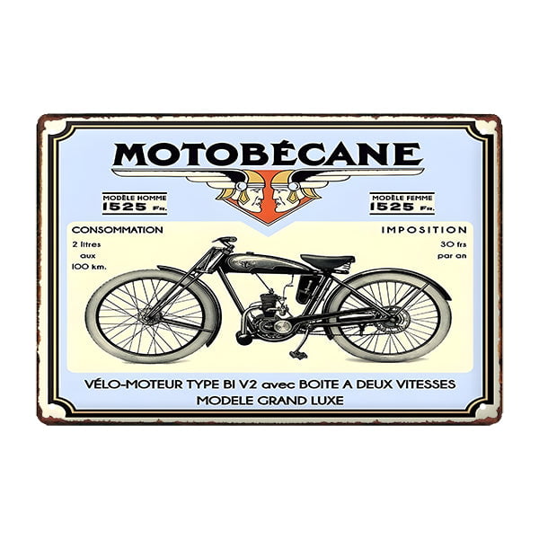 plaque-publicitaire-motobecane plaque publicitaire motobecane