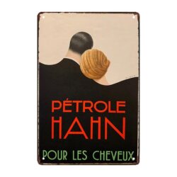 plaque publicitaire petrole hahn