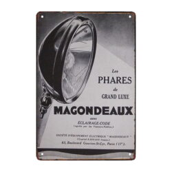 plaque publicitaire phare magondeaux