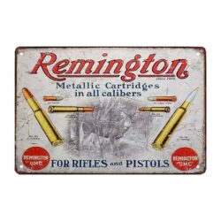 plaque publicitaire remington
