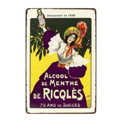 plaque publicitaire ricqles