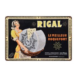 plaque publicitaire roquefort rigal