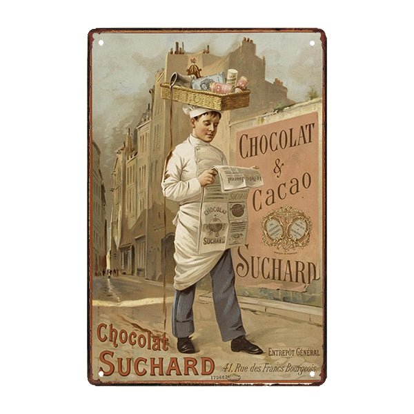 plaque-publicitaire-suchard plaque publicitaire suchard