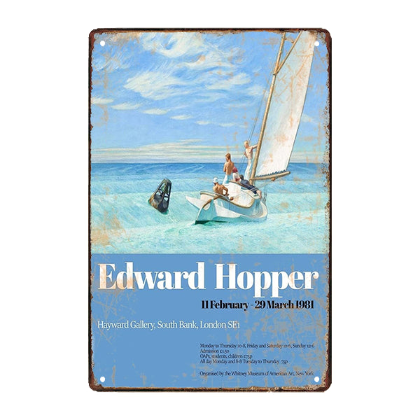 plaque-metal-hooper plaque métal hooper