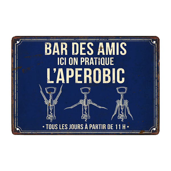 plaque-metal-humoristique plaque métal humoristique