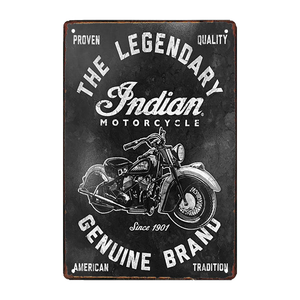 plaque-metal-indian-moto-recente plaque métal indian moto récente