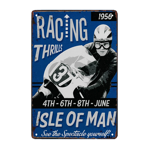 plaque-metal-isle-of-man plaque métal isle of man