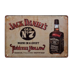 plaque métal jack