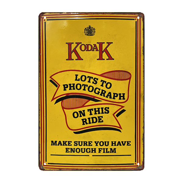plaque-metal-koda-pub plaque métal kodak pub