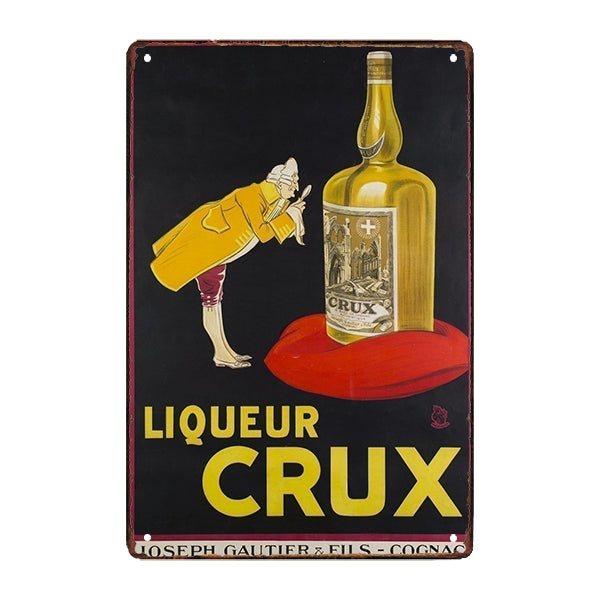 plaque-metal-liqueur plaque métal liqueur