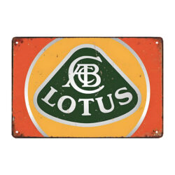 plaque métal lotus