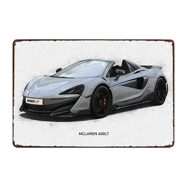 plaque-metal-maclaren plaque métal maclaren