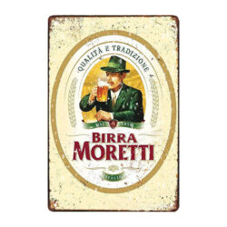 plaque métal Moretti