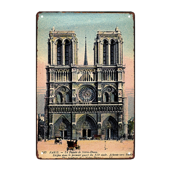 plaque-metal-notre-dame-de-paris plaque métal notre-dame de paris