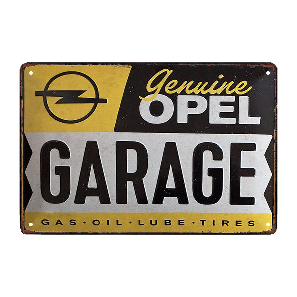 plaque-metal-opel plaque métal opel