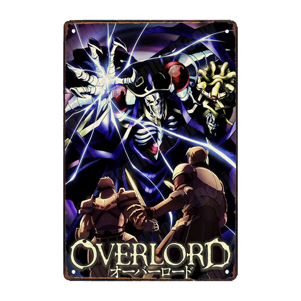 plaque-metal-overlord plaque métal Overlord