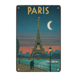 plaque métal paris