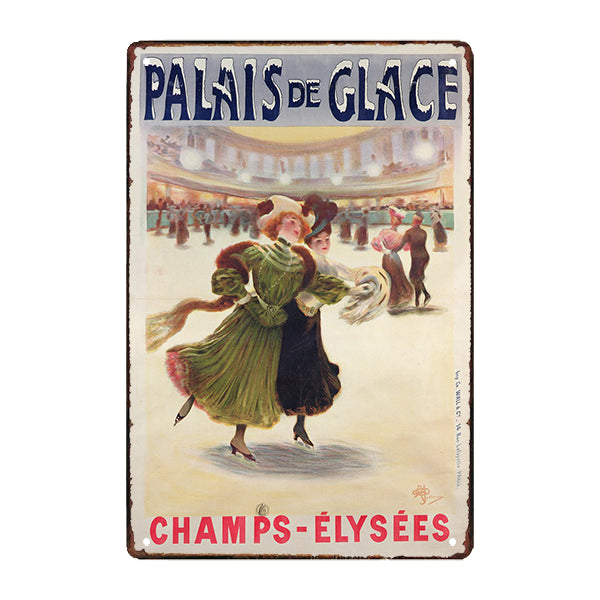 plaque-metal-patinoire plaque métal patinoire