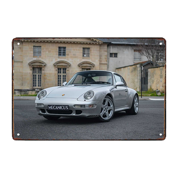 plaque-metal-porsche-993-carrera-2s plaque métal porsche 993 carrera 2s