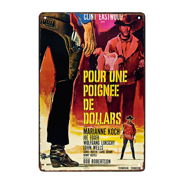 plaque-metal-pour-une-poignee-de-dollars plaque métal pour une poignée de dollars