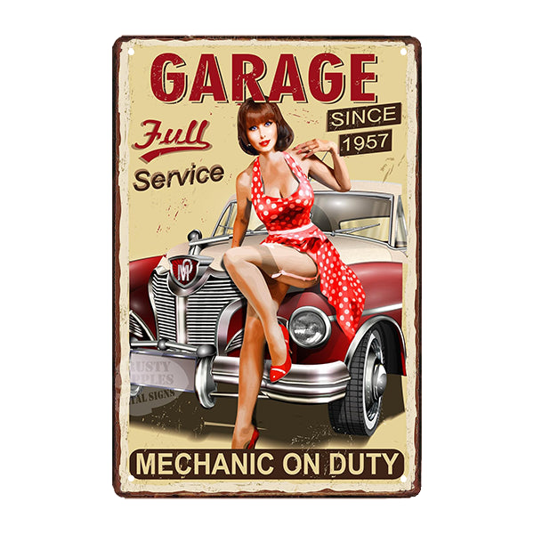 plaque-metal-pub-ancienne-pinup plaque métal pub ancienne pinup
