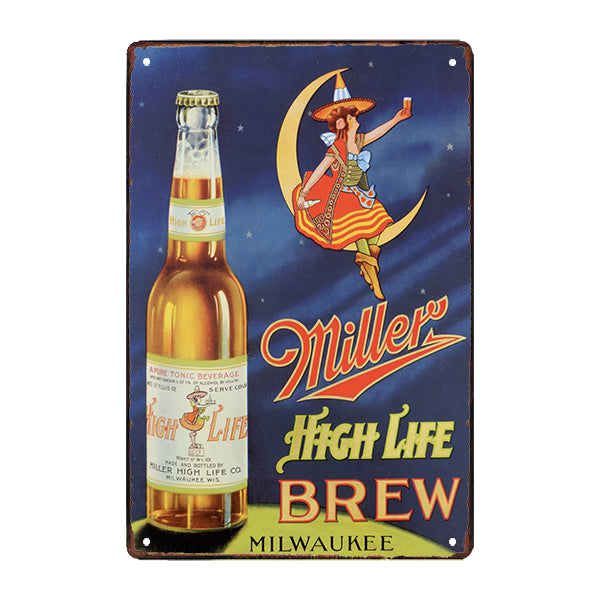 plaque-metal-publicitaire-biere plaque métal publicitaire bière