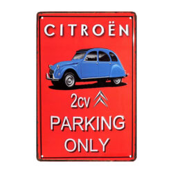 plaque métal publicitaire Citroën
