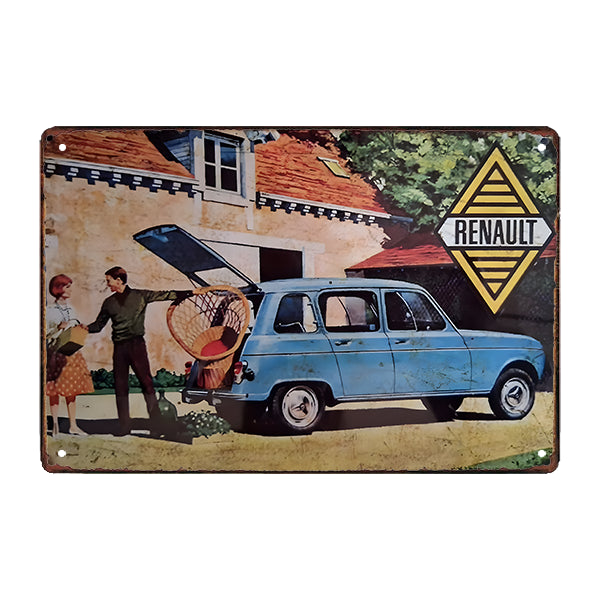 plaque-metal-renault4l plaque métal renault 4l