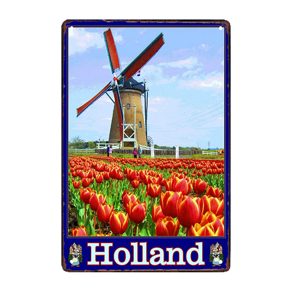 plaque-meta-retro-moulin plaque métal rétro moulin