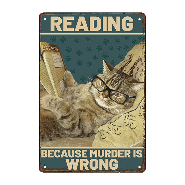 plaque-metal-retro-chaton plaque métal retro chaton
