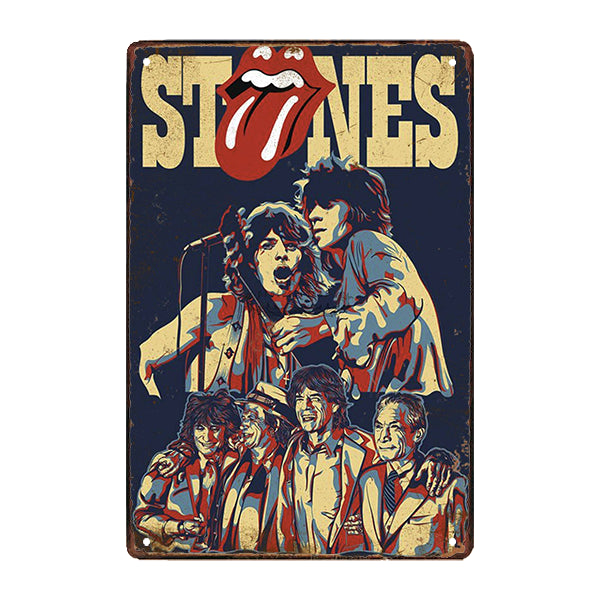 plaque-metal-rolling-stones plaque métal rolling stones